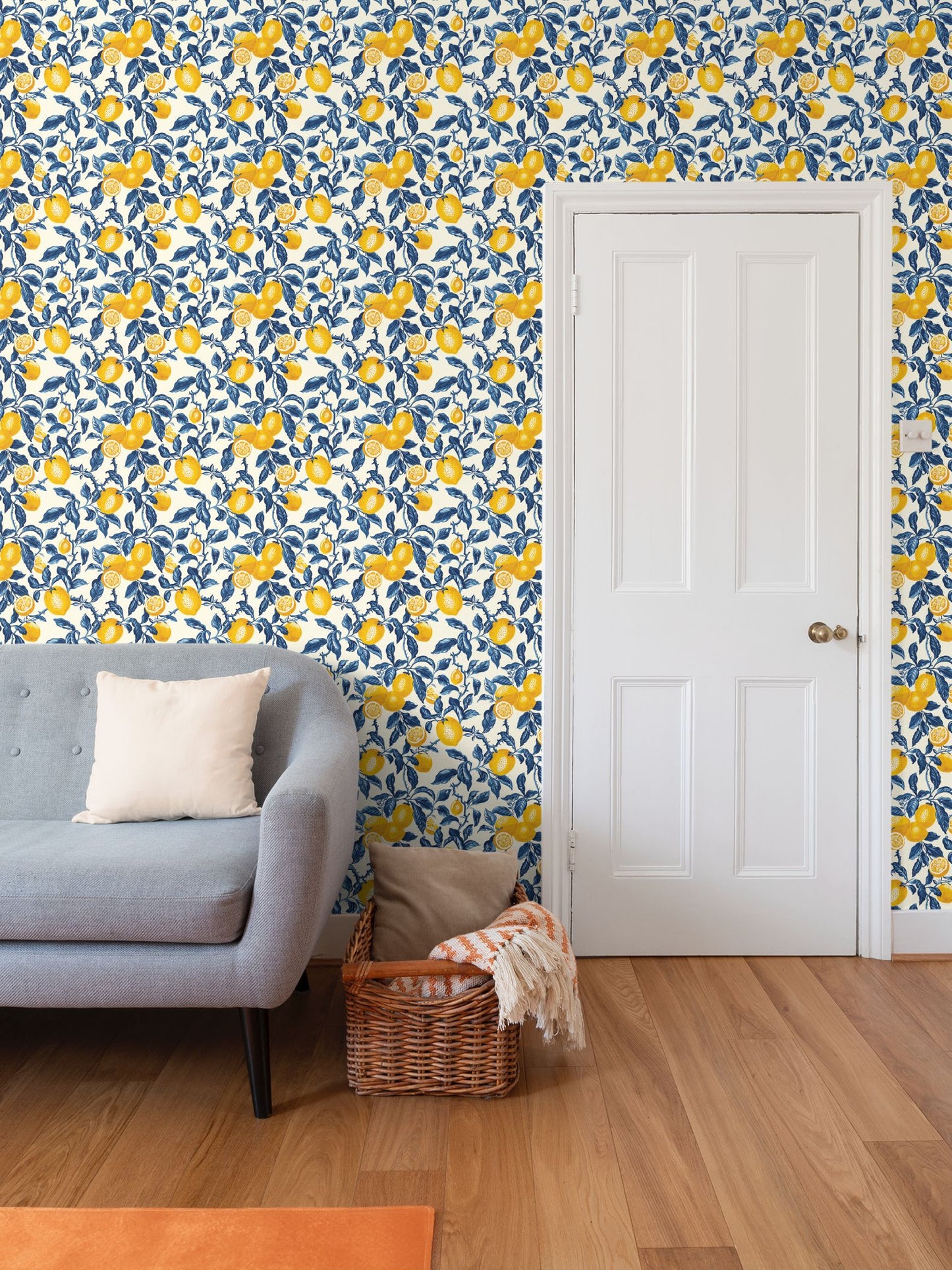 Luxe Lemon Damask
