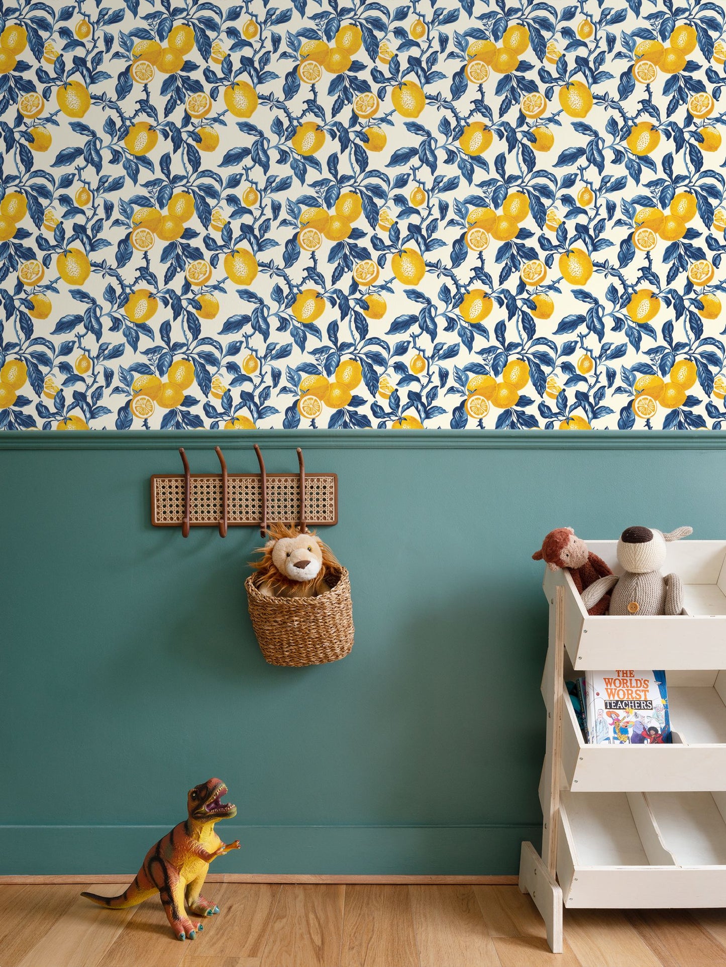 Luxe Lemon Damask