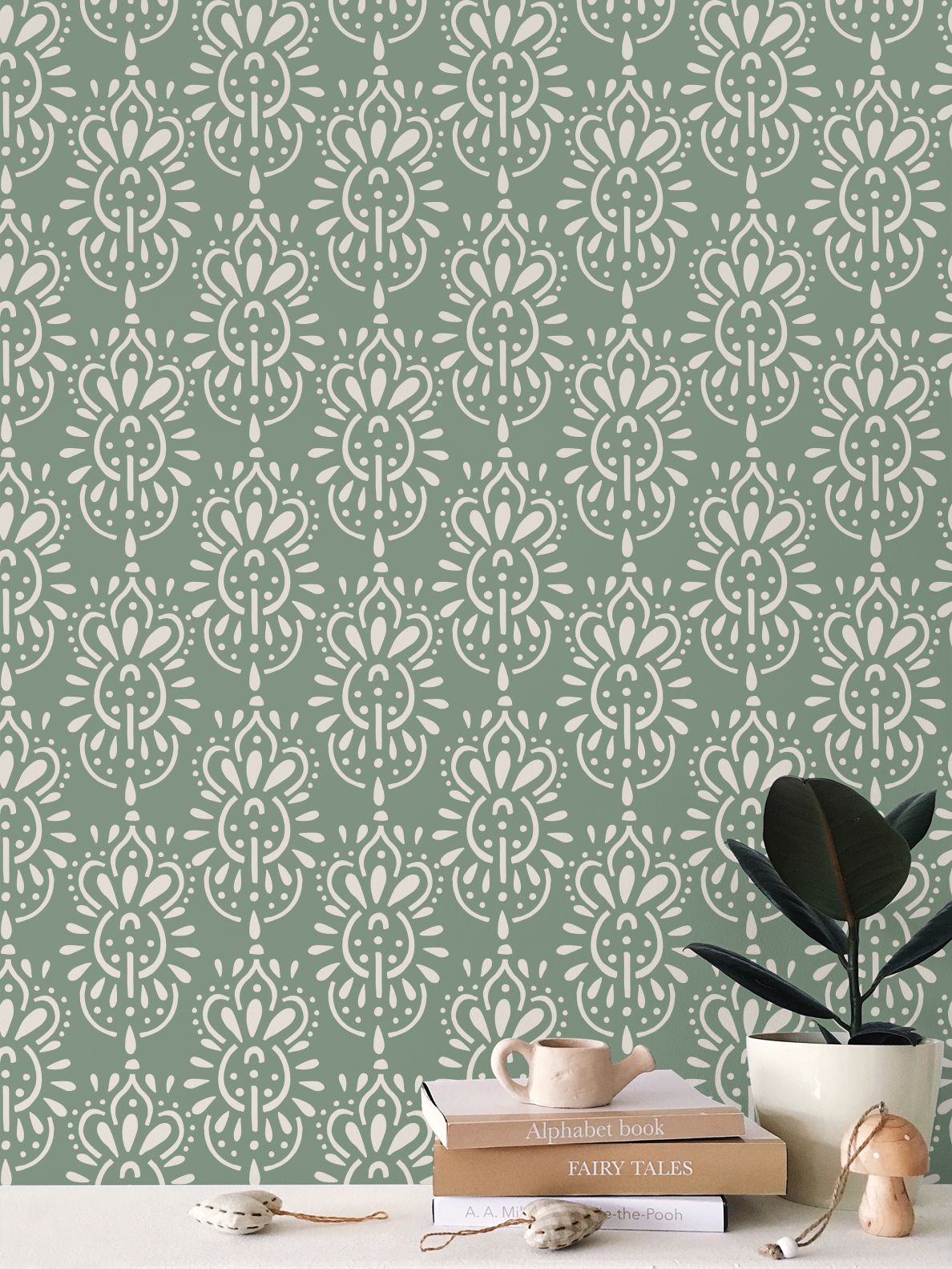 Medallion Damask