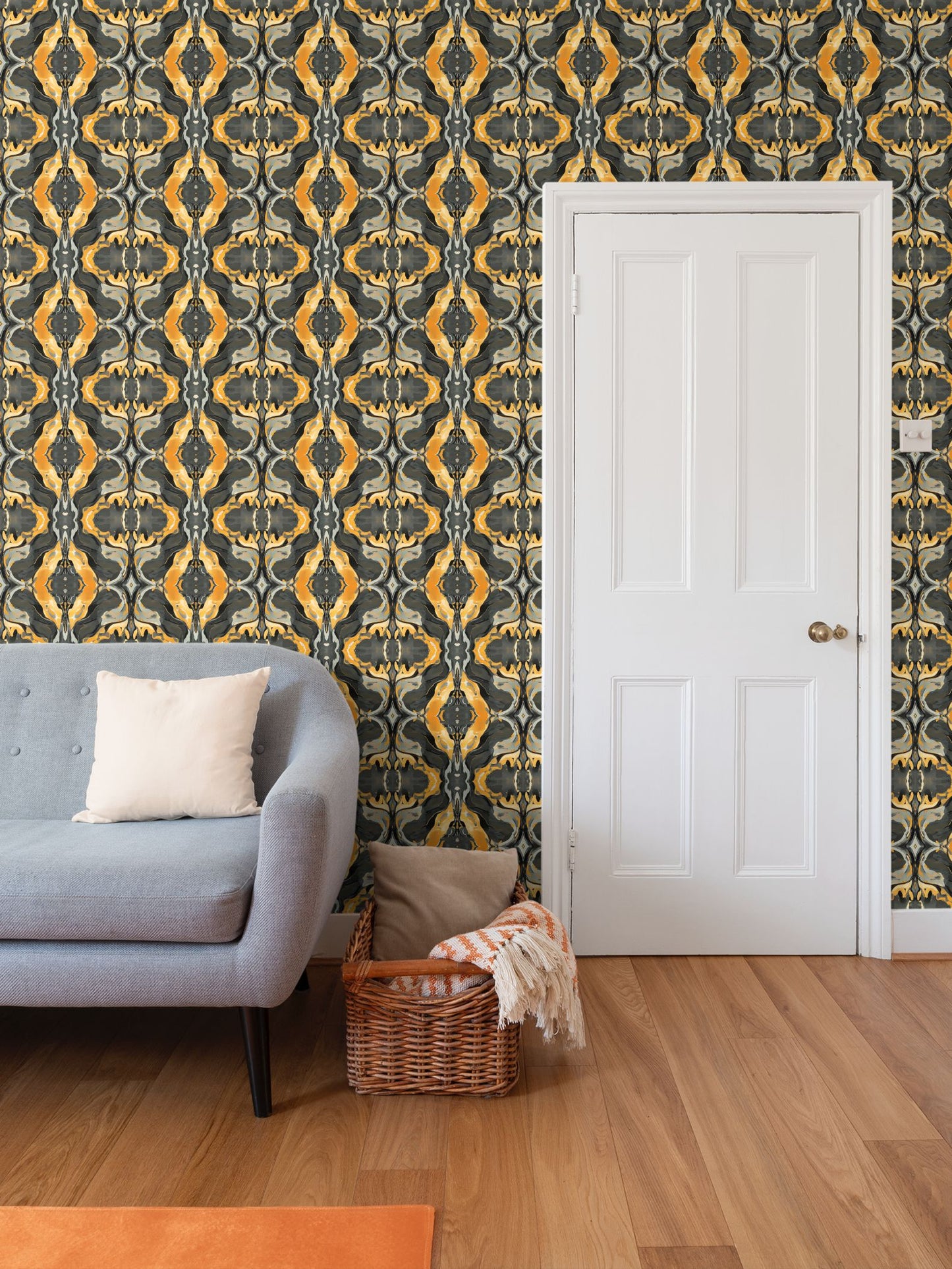 Flower Melt Damask