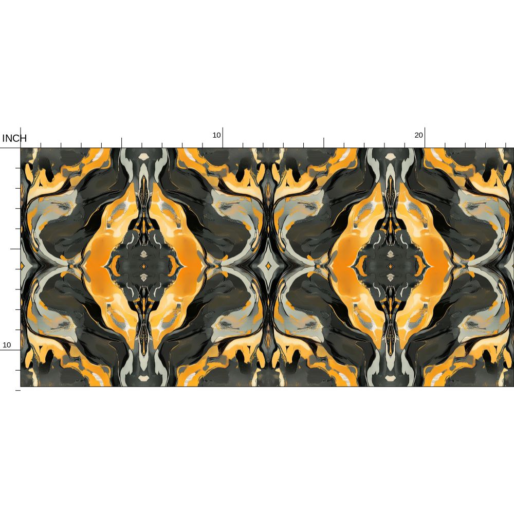 Flower Melt Damask