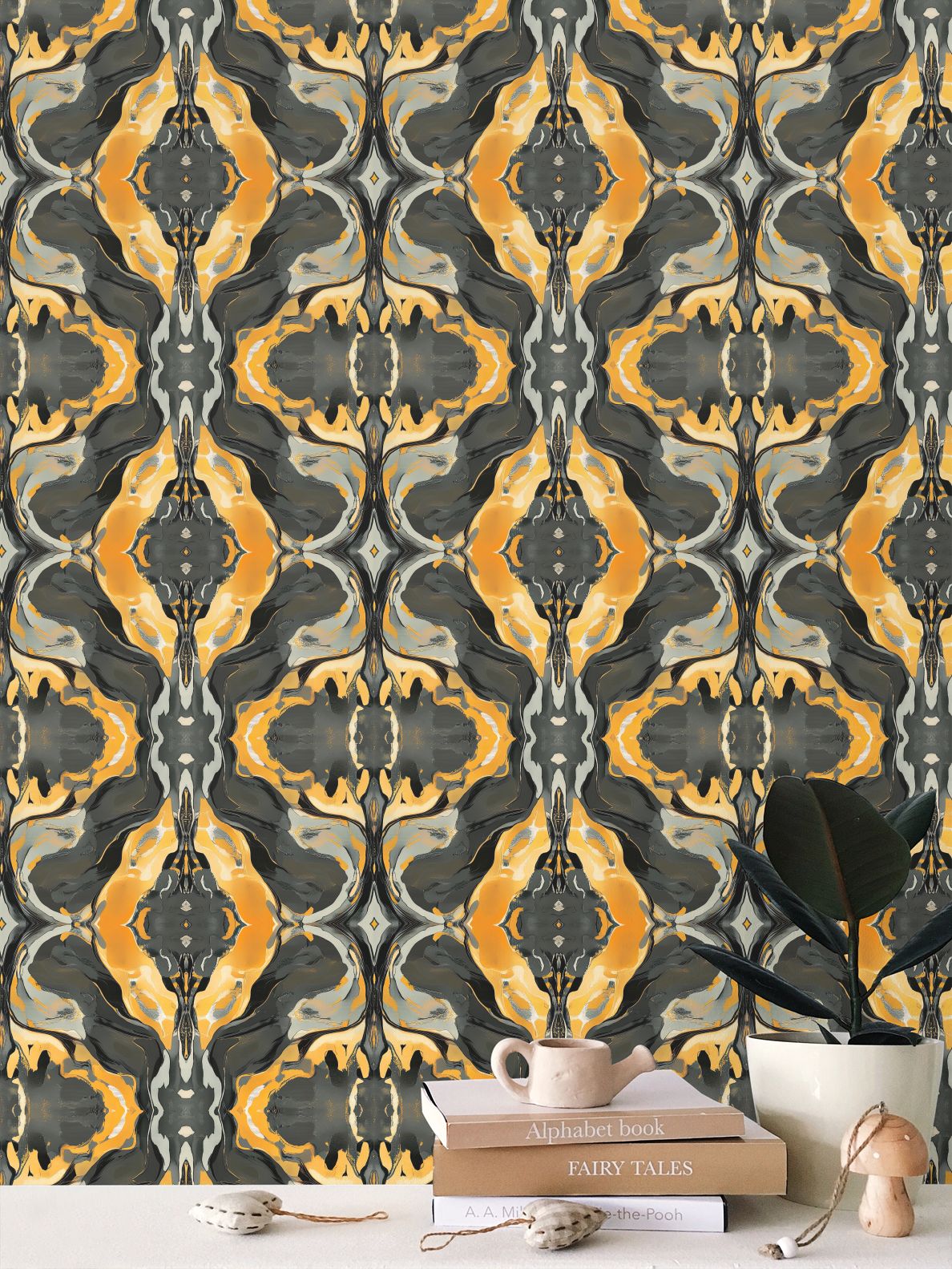 Flower Melt Damask