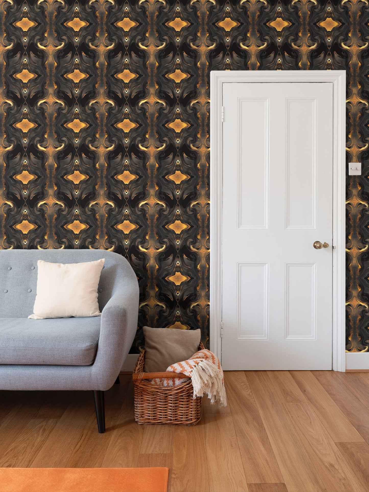 Dark Damask