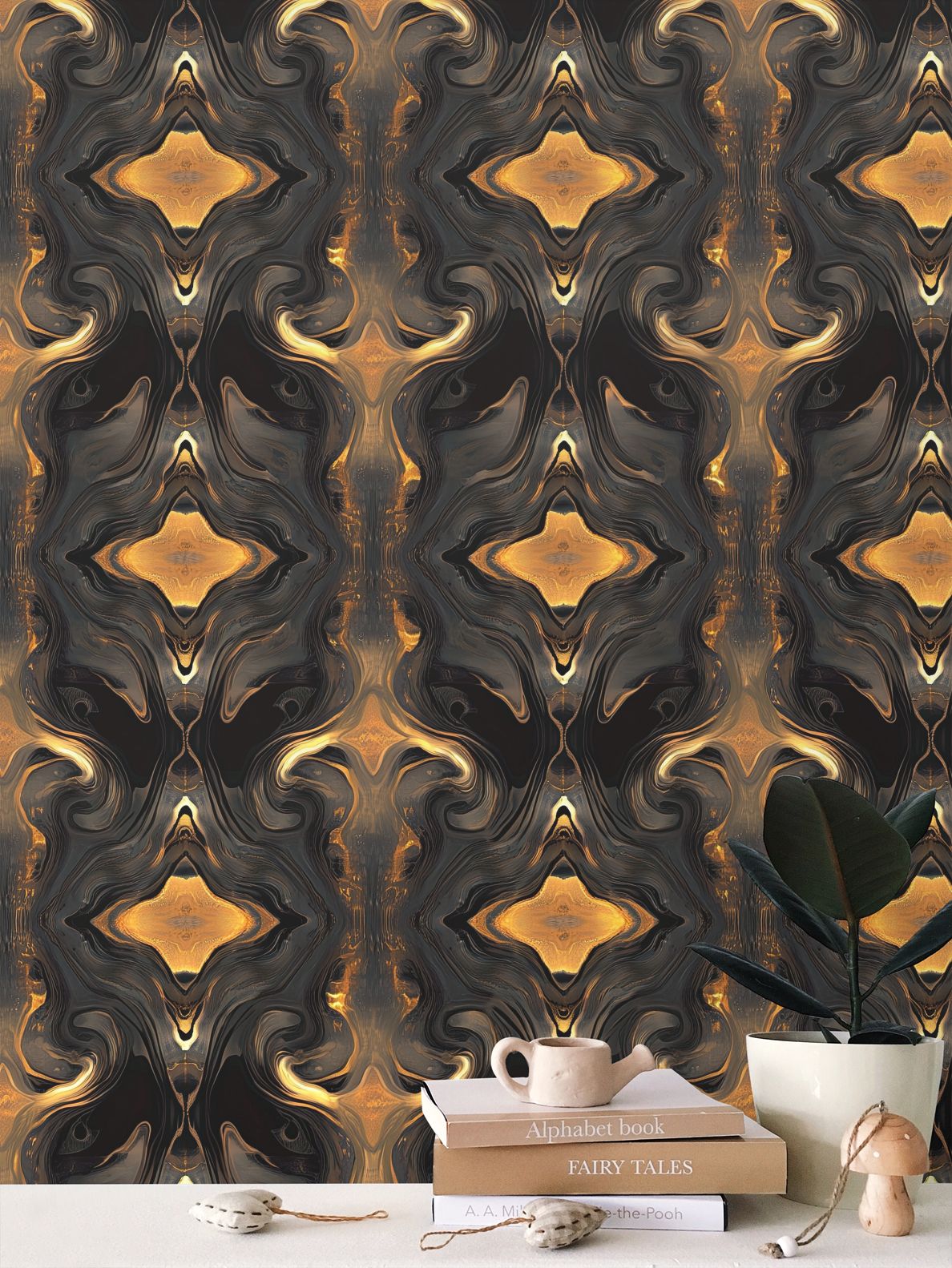 Dark Damask
