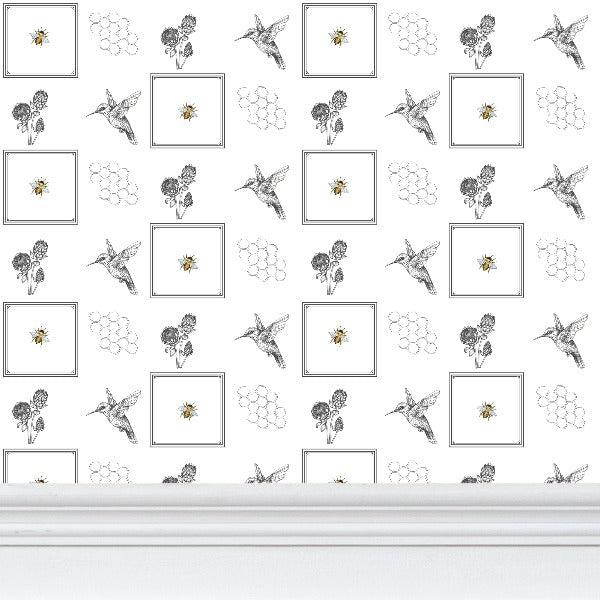 Humming Bee Wallpaper