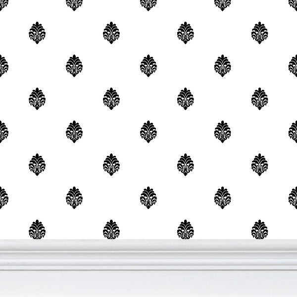 Teardrop Damask