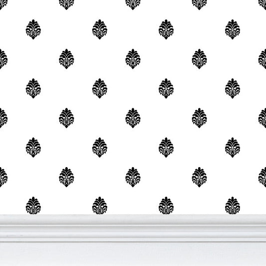 Teardrop Damask